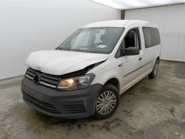 Volkswagen Caddy Maxi 2.0 CRTDi 75kW SCR BMT Maxi Conceptline dubbele cabine 4d !! Damaged car !! rolling car !!pvb38pve44