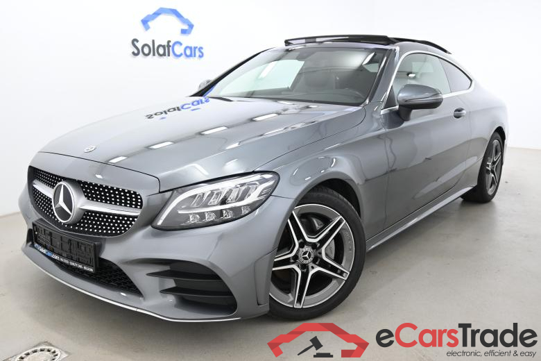 Mercedes C 200 d Coupe AMG Pano LED-Xenon Navi Sport-Leather-Alcantara KeylessGo Klima PDC ...