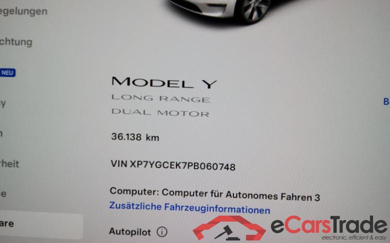 Tesla Model Y Long Range AWD (01.2021->), Dual, Maximale Reichweite Dual AWD, 2021 - 2025 #6