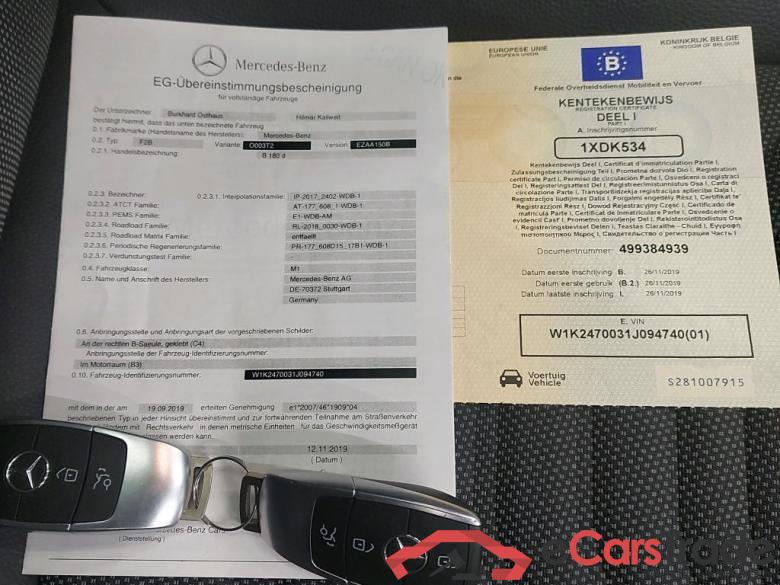 MERCEDES - MER B 180 d 116PK DCT Launch Edition  With Heated Seats & Cruise Control & Pano Roof & Trailer hook #4