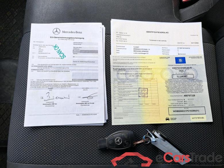 MERCEDES - MER SPRINTER B/F 1.8 16V CNG 316 NGT BI-FUEL A2H1 3.5T 156PK AT With High Roof & Auto Airco & Cruise Control & EDW Alarm & Reversing Aid  * CNG * #4