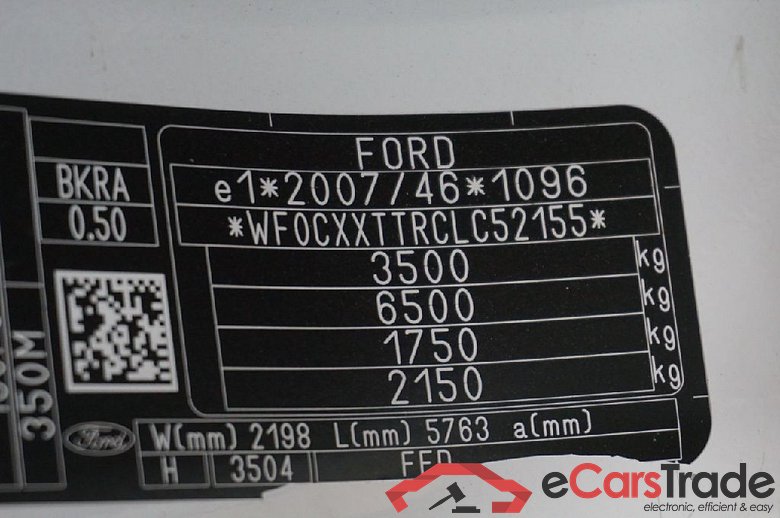 Ford _Transit CC ´13 Transit Pritsche 350 L2 Doppelkabine Trend 2.0 TDCi 96KW MT6 E6dT #5