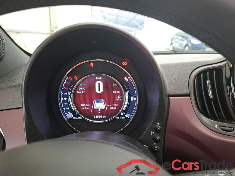 Fiat 1.2 8V 69ch Dualogic Club 500 Cabrio Star 1.2 70CV BVM5 E6dT #6
