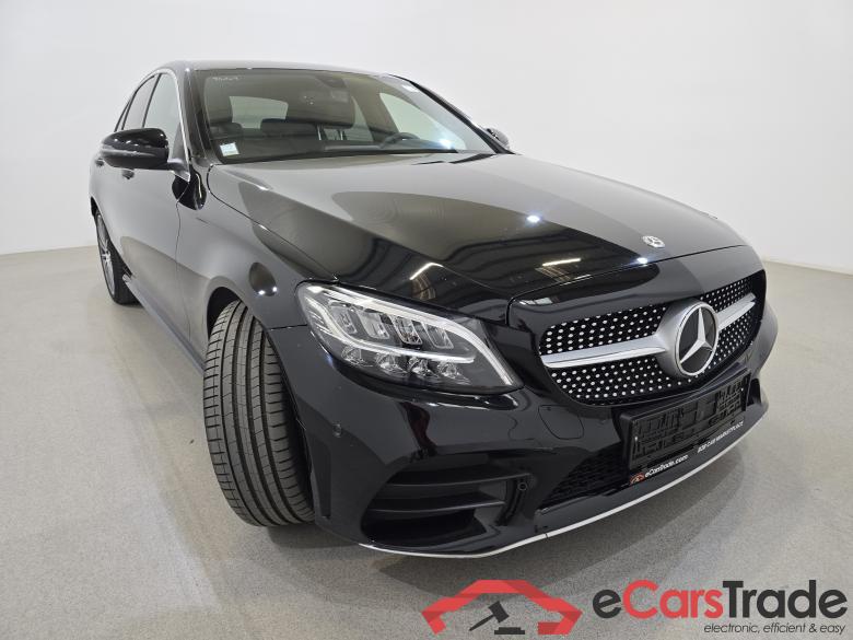 Mercedes C 180d AMG Aut. LED-Xenon Navi 1/2 Sport-Leather-Alcantara KeylessGo Camera Klima PDC ... #3