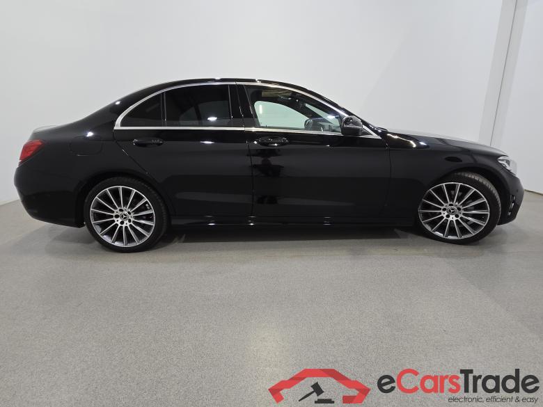 Mercedes C 180d AMG Aut. LED-Xenon Navi 1/2 Sport-Leather-Alcantara KeylessGo Camera Klima PDC ... #5