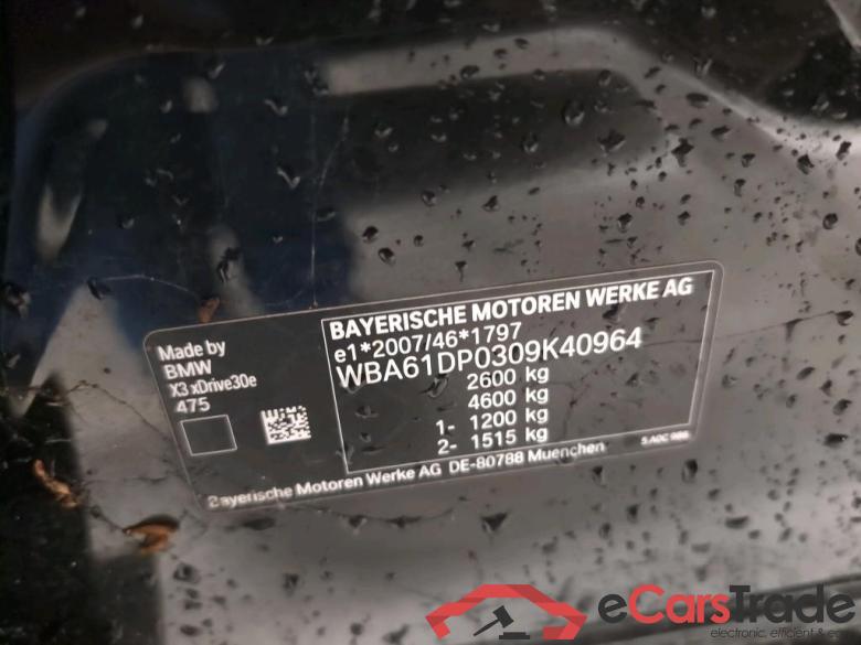 BMW - BMW X3 xDrive30e 292PK M Sport Business Edition Pack Innovation With Head Up & Driving Assistant & Vernasca Heated Sport Seats & Travel & Comfort & Harman Kardon & Towing Hook * HYBRID * #6