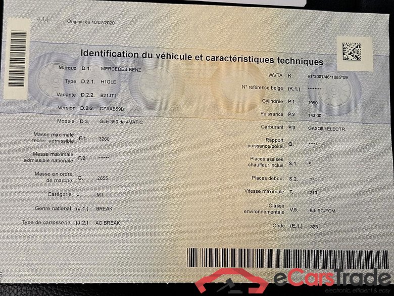MERCEDES-BENZ CLASSE GLE DIESEL (W167) GLE 350 de 4-Matic PHEV #5