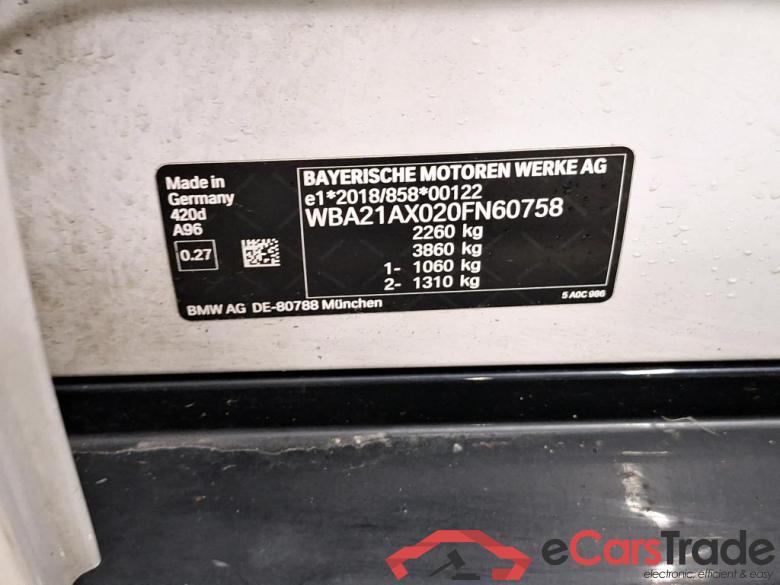 BMW - BMW 4 GRAN COUPE 420dA 163PK M Sport Pack Business With Heated Seats & Power Foldable Trailer hook #6