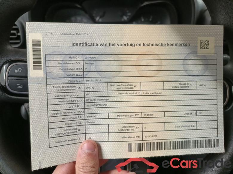 Citroën Berlingo M Light 1.5 BlueHDi 100 S&S MAN6 4d #4