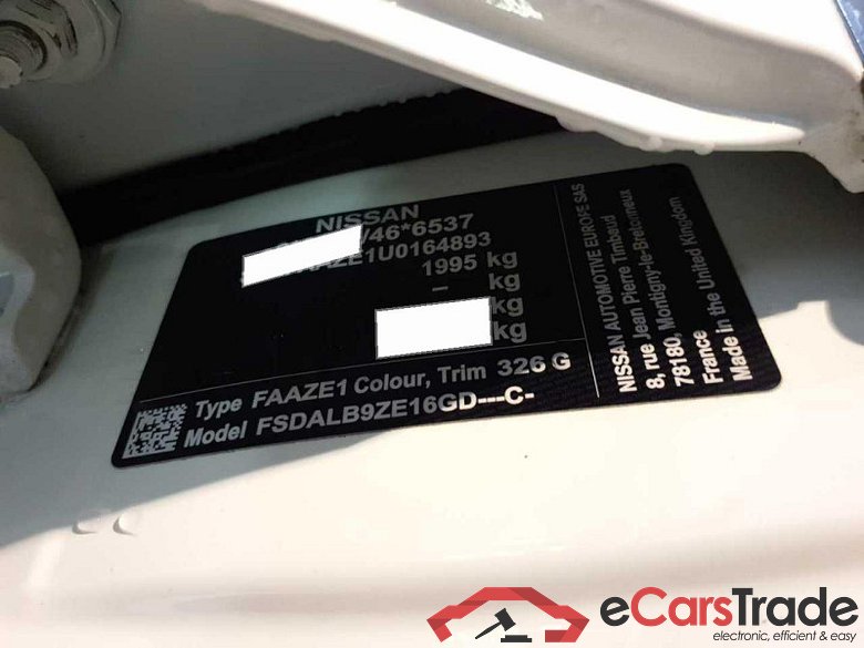 Nissan Leaf (ZE1)(10.2017->) DE - LimS5 40 kWh, ZE1, 2019 - 2022 #3