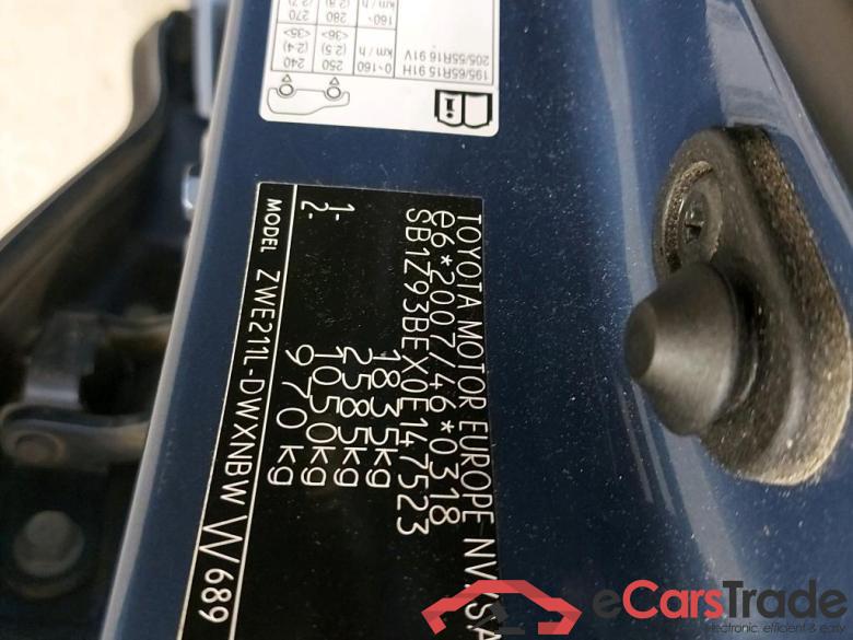 TOYOTA - TOY COROLLA TOURING SPORTS 1.8 Hybrid 122PK e-CVT Dynamic Plus & Business Pack & Touch 2Go Nav #6