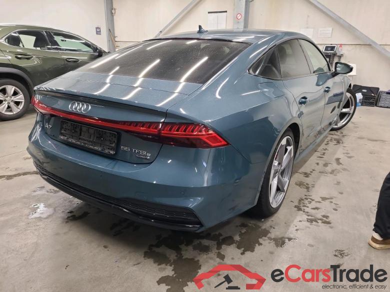 AUDI - AUD A7 SB 55 TFSI-e 367PK Quattro 367PK S-Tronic Pack Business Plus & Full leather Valcone & Heated Seats &  Steering Wheel  & Assistance Tour & B&O & Towing Hook & Pano Roof * HYBRID * #2