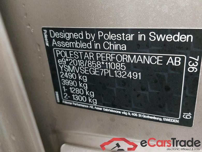 POLESTAR - POL POLESTAR 2 Long Range Single Motor 231PK Pack Plus & Pilote & Towing Hook  * ELECTRIC * #6