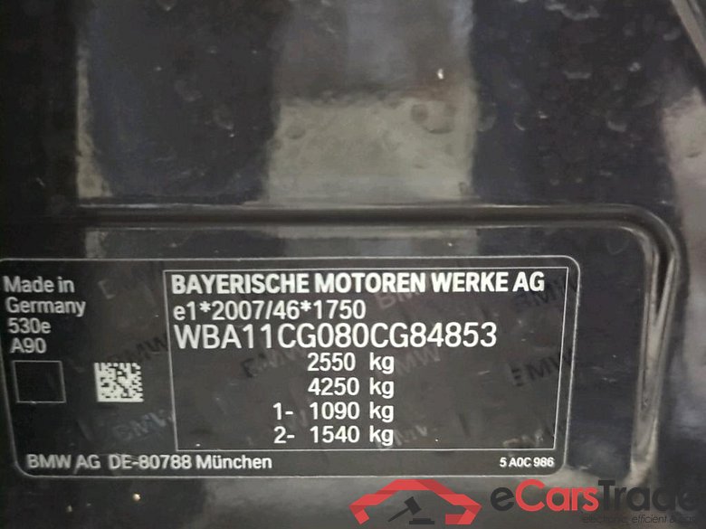 Baureihe 5 Touring 530 e Luxury Line 2.0 215KW AT8 E6d #4