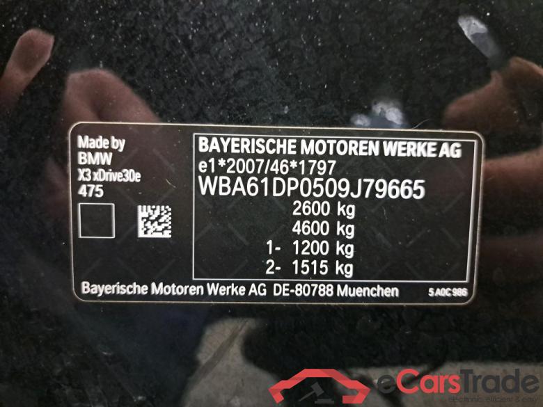 BMW - BMW X3 xDrive30e 272PK Pack Business With Vernasca Heated Seats Pack Driving Assistant & Parking Assistant Plus & Trailer Hook * HYBRID * #6