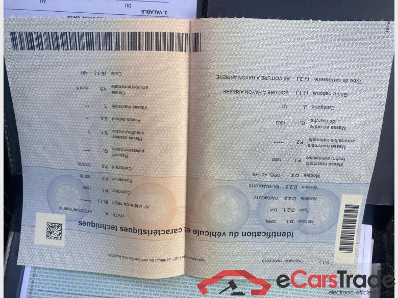 OPEL Astra Astra 1.6 CDTi Dynamic Start/Stop (EU6.2) #5