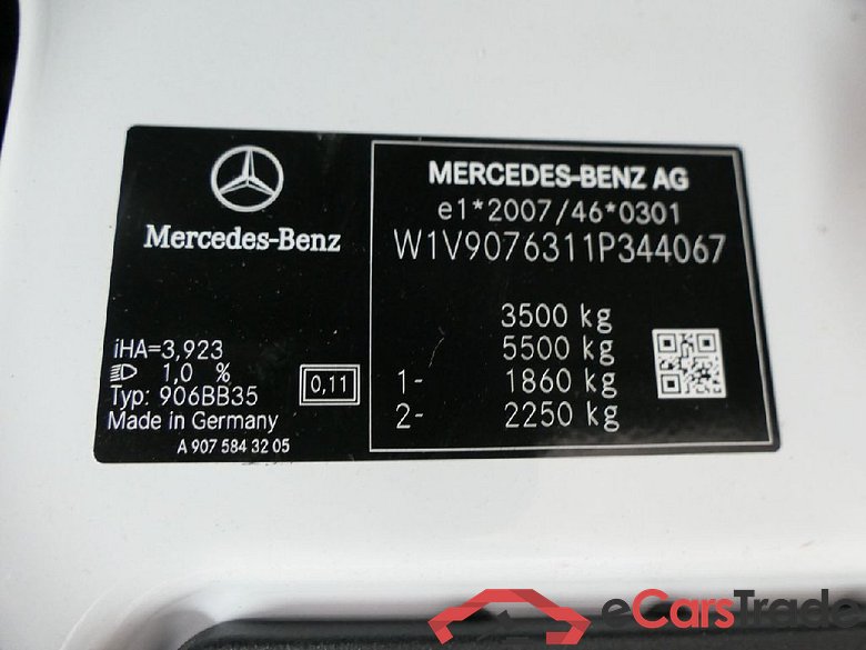 Sprinter III Kasten RWD/AWD 311/315/317 CDI RWD L1 (907.631) 2.0 110KW AT9 E6dT #5
