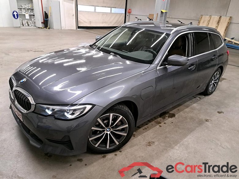 BMW - BMW 3 TOURING 330e 292PK Pack Business With Vernasca Leather & Driving Assistant & Parking Assistant Pack & Electric Trailer Hook  * HYBRID * #1