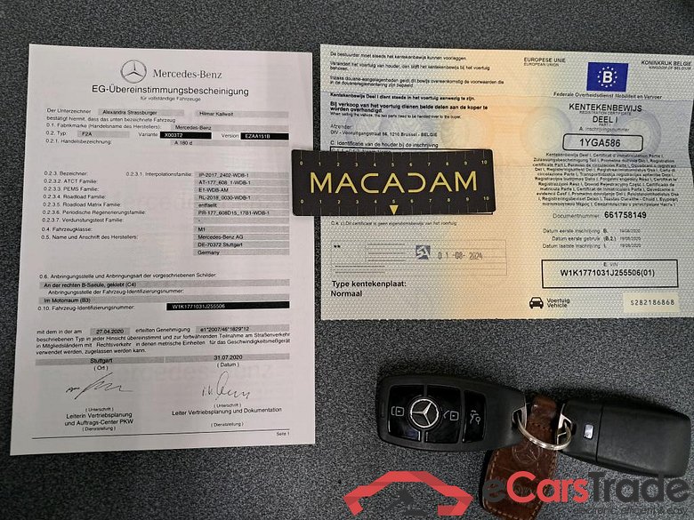 MERCEDES - MER A BERLINE 180 d 116PK 7G-DCT Business Solution #4