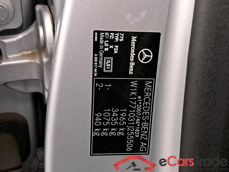 MERCEDES - MER A BERLINE 180 d 116PK 7G-DCT Business Solution #6