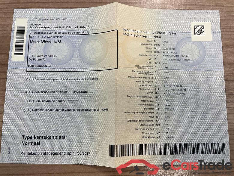 OPEL Astra Sports Tourer Astra Sports Tourer 1.4 Turbo Dynamic Start/Stop #6