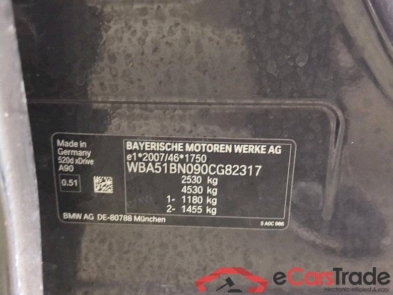 Baureihe 5 Touring 520 d xDrive 2.0 140KW AT8 E6d #4