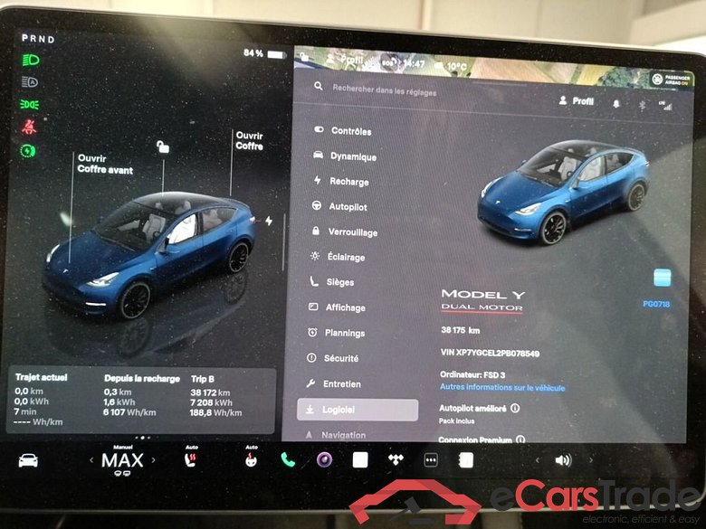 TESLA MODEL Y 72.5 kWh Dual Motor Performance (377 kW) 5d #6