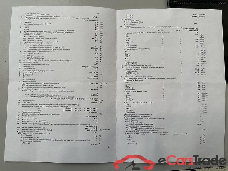 FORD Transit Custom 300S Fou Swb Diesel Transit Custom 2.0 TDCi L1H1 Trend S/S (EU6.2) #6