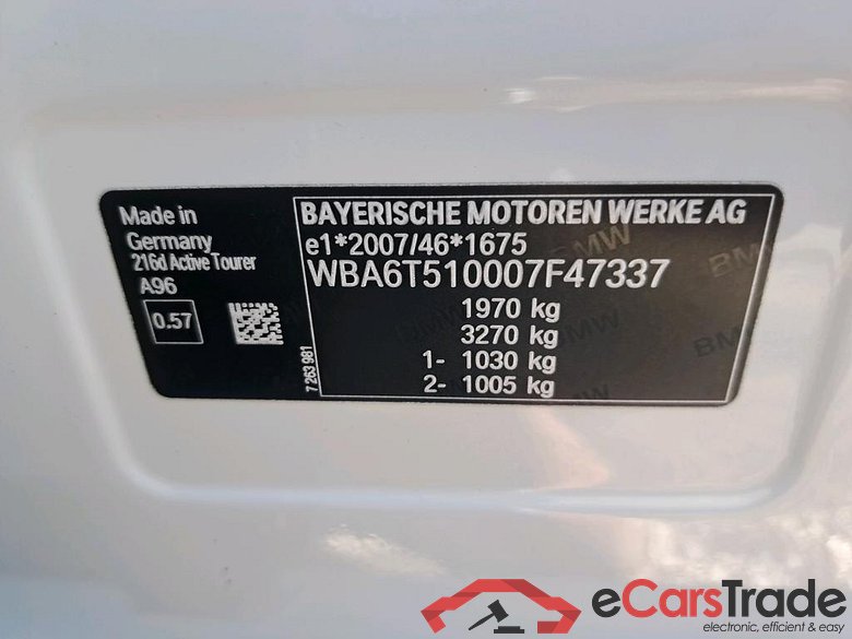 BMW - BMW 2 ACTIVE TOURER 216d 116PK Advantage Pack Business & Cruise Control #6
