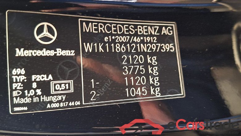 CLA -Klasse Shooting Brake CLA 200 d (118.612)AMG AMG Line 110KW AT8 E6d #5