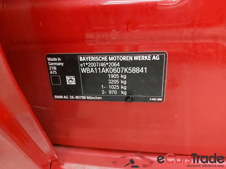 BMW - BMW 2 GRAN COUPE 218iA 136PK Business Edition Pack Business Plus & Cruise Control & PDC Front & Rear   * PETROL * #6