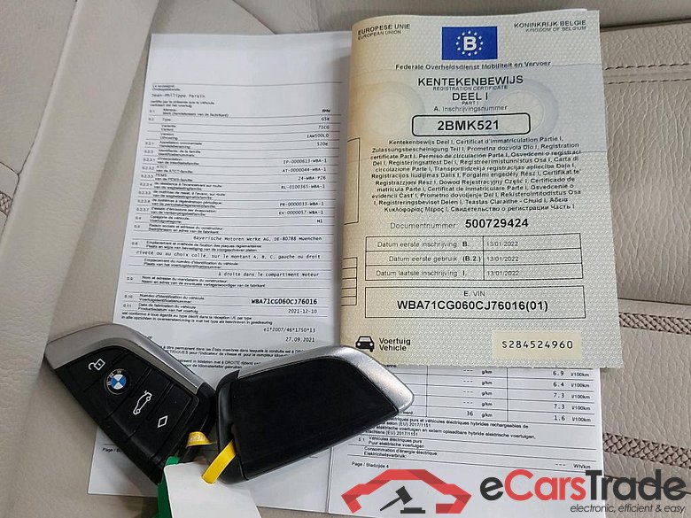 BMW - BMW 5 TOURING 520e 204PK Business Edition With Dakota Leather & Travel Pack & Head Up & Parking Assistant Plus & Sunroof   * HYBRID * #4