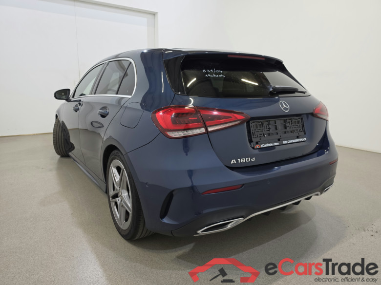 Mercedes A 180d AMG Aut. LED-Xenon Widescreen Navi 1/2 Sport-Leather-Alcantara KeylessGo Camera Klima PDC ... #6
