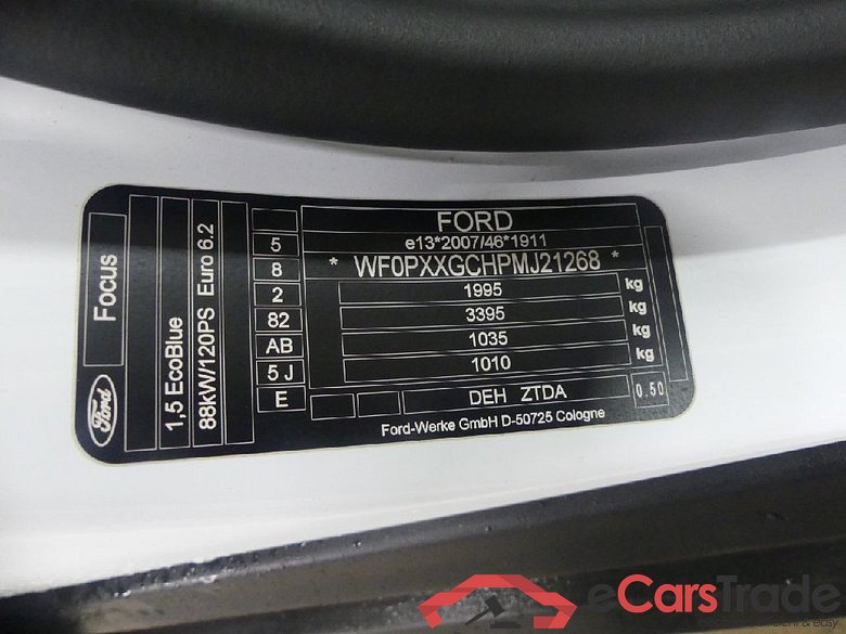 Focus Turnier Cool & Connect 1.5 EcoBlue 88KW AT8 E6d #5