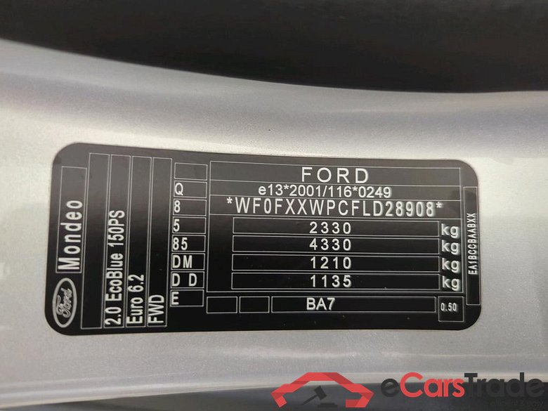 Mondeo Turnier Trend 2.0 EcoBlue 110KW AT8 E6dT #4