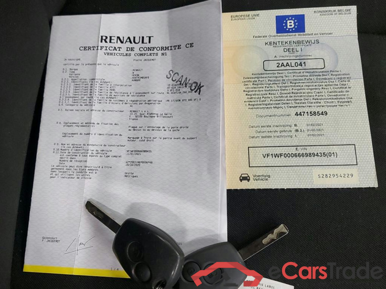RENAULT - REN KANGOO EXPRESS B/F Blue dCi 80PK Grand Confort & R Link & DAB #4