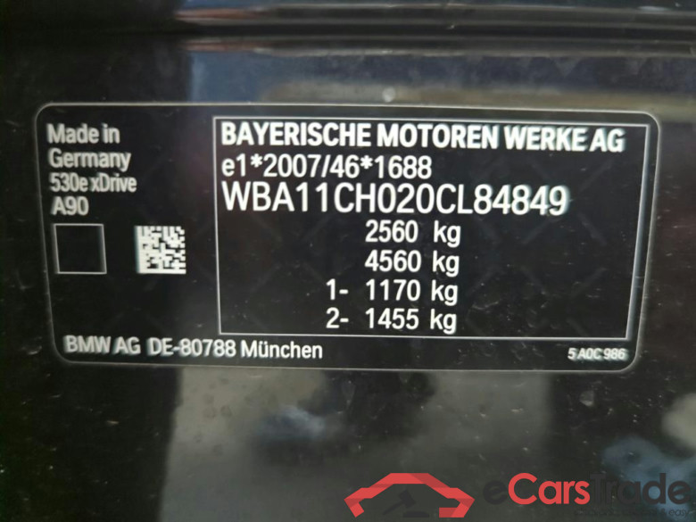 5 Limousine 530 e xDrive Luxury Line 2.0 215KW AT8 E6d #5