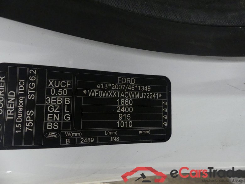 Transit Courier Trend 1.5 TDCi 55KW MT6 E6d #5