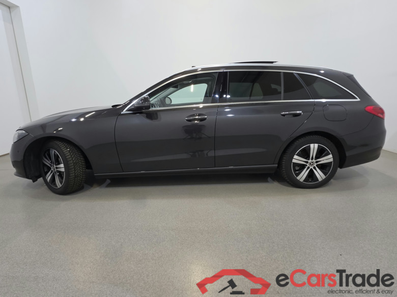 Mercedes C 300e Avantgarde Aut. Pano LED-Multibeam Ambient Navi Sport-Leather KeylessGo Camera Klima PDC ... #2