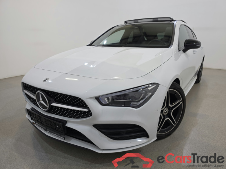 Mercedes CLA 180d SB AMG Night Aut. Pano LED-Multibeam Widescreen Ambient Navi 1/2 Sport-Leather-Alcantara KeylessGo Camera Klima PDC ...
