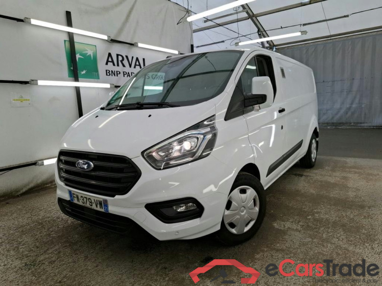 FORD Transit Custom / 2018 / 4P / Fourgon tôlé 2.0 ECOBLUE 130 320 L2H1 AUTO TREND BUS