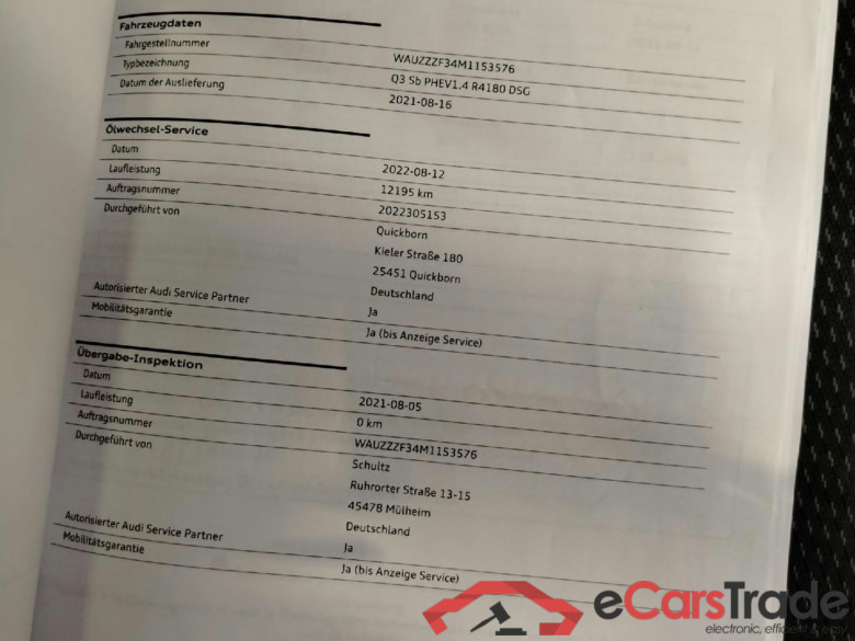 Q3 Sportback 45 TFSI e 1.4 TFSI 180KW AT6 E6d #6