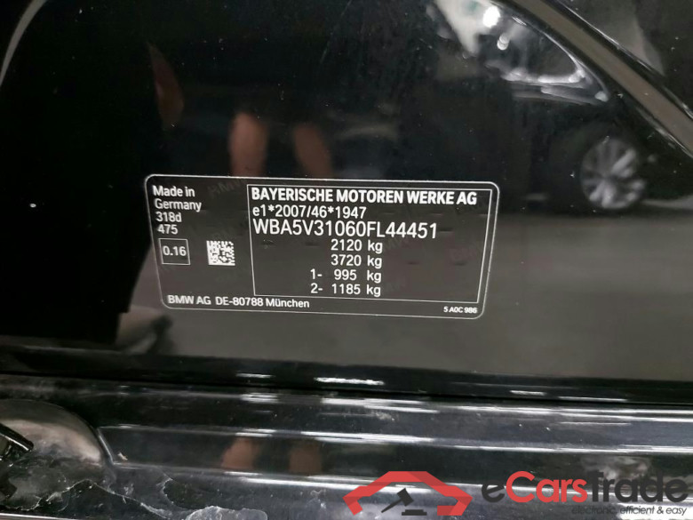 BMW - BMW 3 BERLINE 318dA 136PK Business Edition M Sport Pack Business Plus With Vernasca Heated Sport Seats & Electric Sliding Roof & Parking Assistant #6