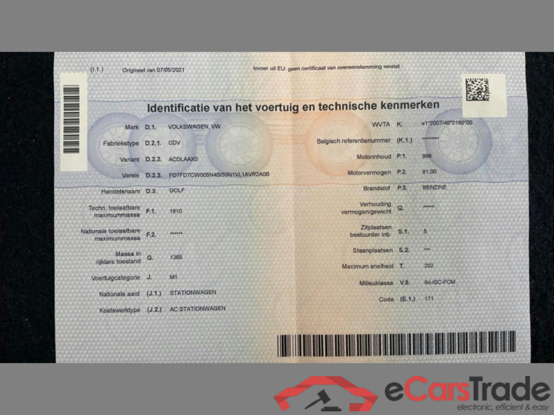 VOLKSWAGEN Golf VIII SW Golf SW 1.0 eTSI Life OPF DSG #6