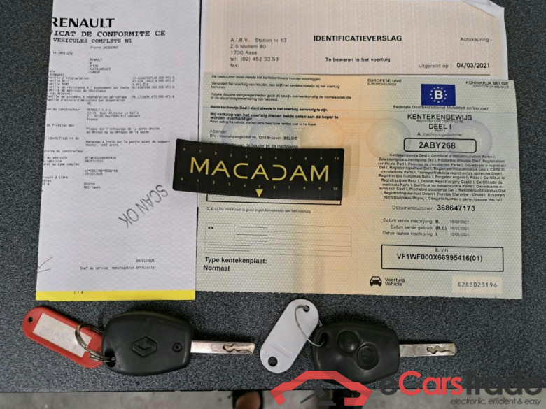 RENAULT - REN KANGOO EXPRESS B/F Blue dCi 80PK Grand Confort & R Link DAB #4