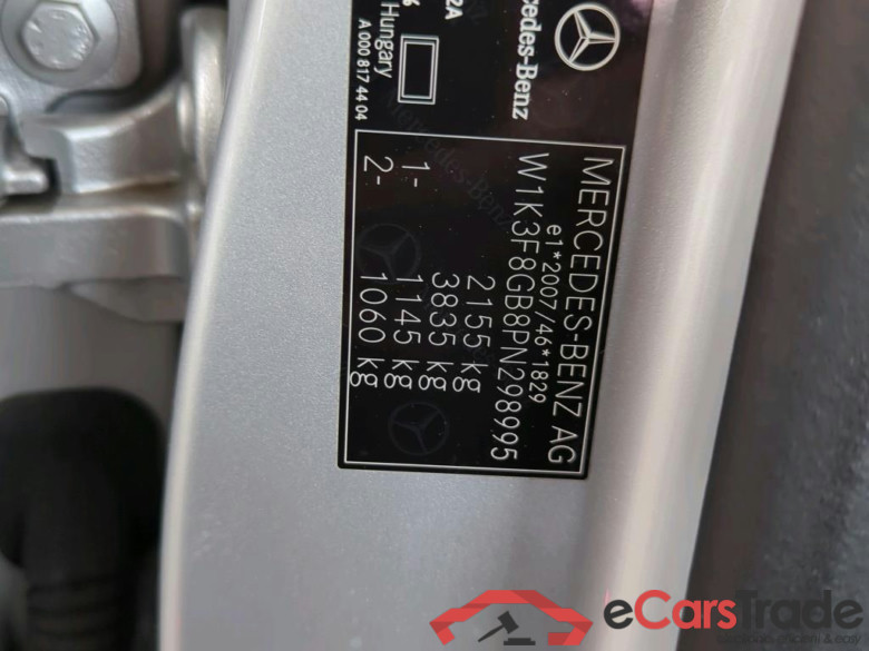 A -Klasse A 250 e (177.086) 1.3 160KW AT8 E6d #5