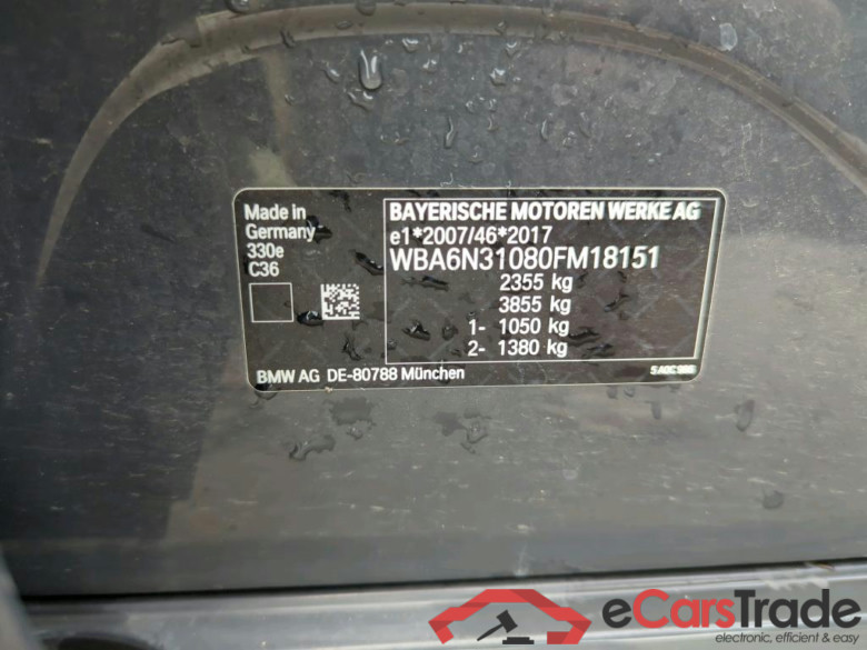 Baureihe 3 Touring 330 e M Sport 2.0 185KW AT8 E6d #4