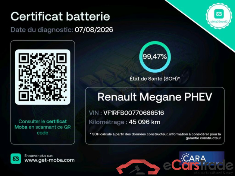 RENAULT Mégane Berline / 2020 / 5P / Berline evolution E-Tech Plug-in hybrid 160 #2