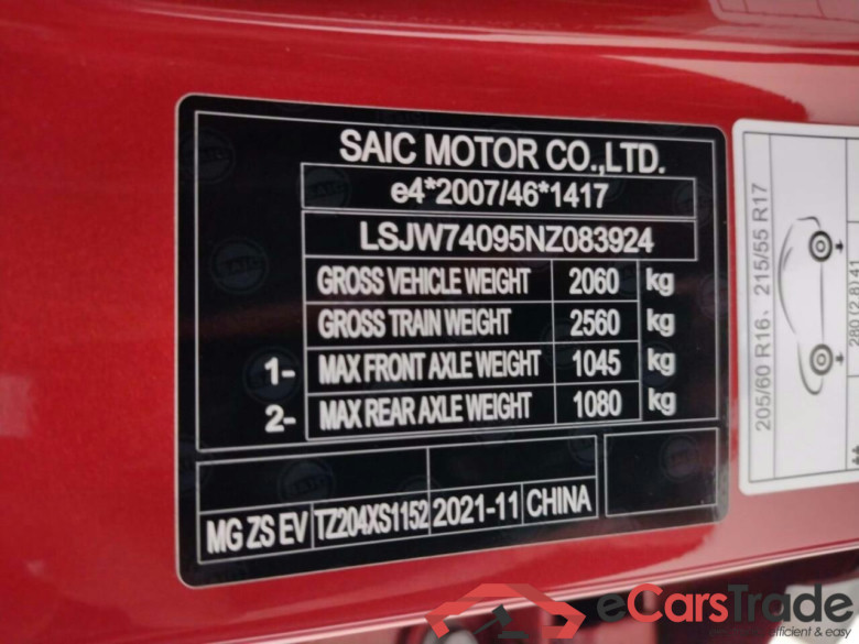 MG Mg zs ev EV Std. R Luxury #4