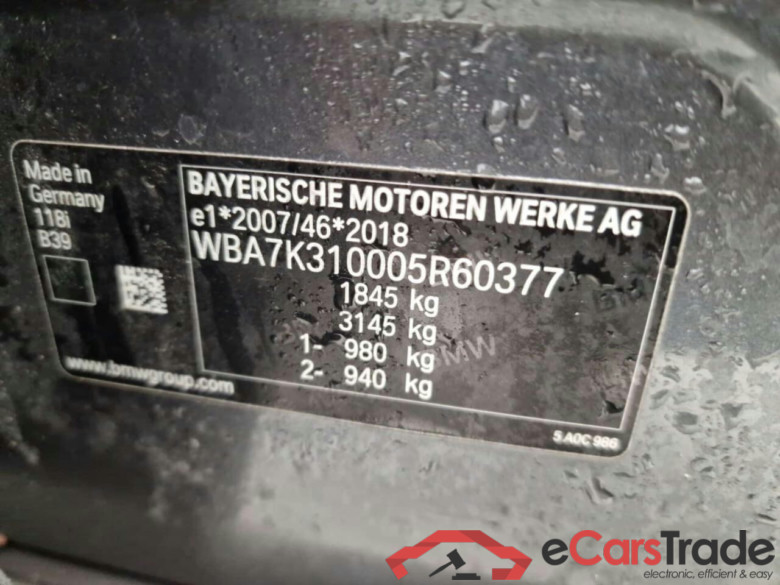 BMW 1-serie 118i Corp. Executive #4